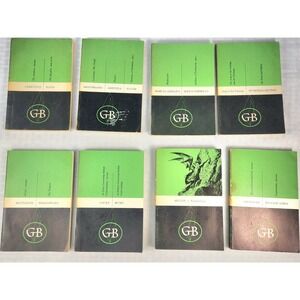 1964 Rare Complete Set Confucius Marcus Aurelius, St. Thomas Aquinas,Shakespeare